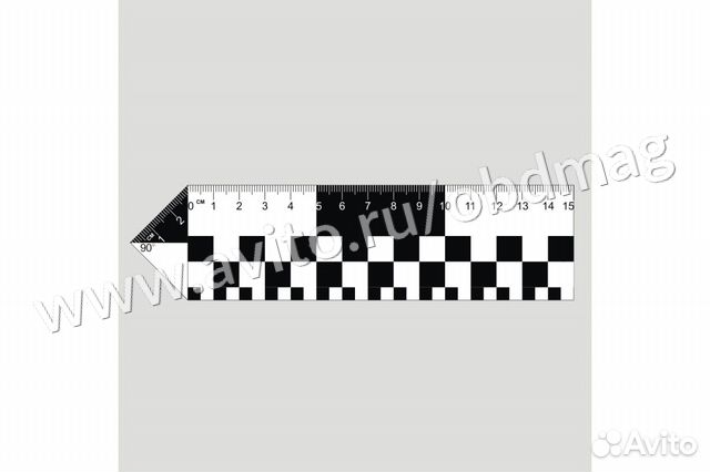 Магнитная Масштабная линейка-указка 15 см купить в Москве | Авито