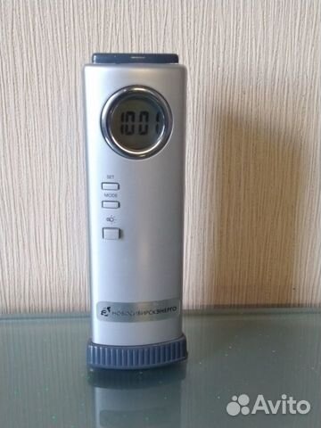 Часы настольные электронные с фонариком