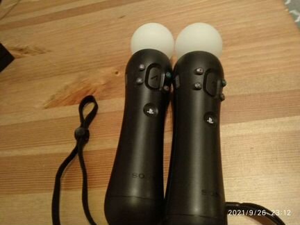 Sony Move Motion Controllers Two Pack (cech-zcm2e)