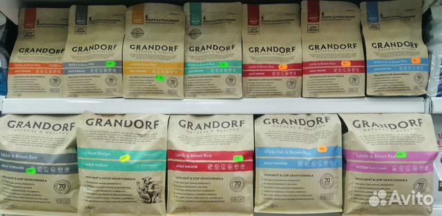 Корм grandorf для собак и кошек