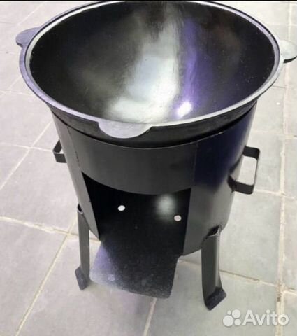 Казaн чугунный yзбекский 16 литров