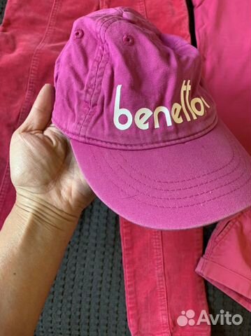 Бейсболка, джинсы, футболка, шорты Benetton 6-7