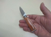 Нож складной с зажимом B-378