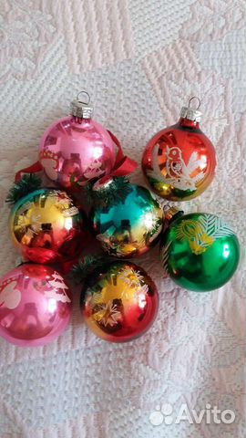 Елочные игрушки гдр