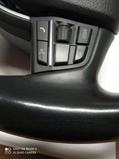 Руль BMW F10 Обогрев, Кожа
