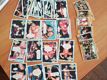Карточки Wacky Wrestling
