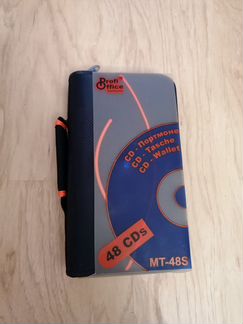 Портмоне profi-office MT-48S, для 48 CD, синий