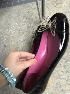 Балетки кожаные 37,5