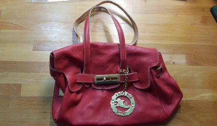 Сумка женская летняя (розовый мешок)