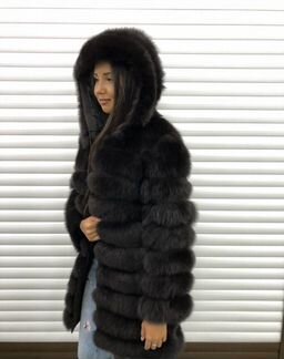 Шуба из песца