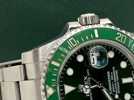 Часы rolex submariner kermit 16610LV