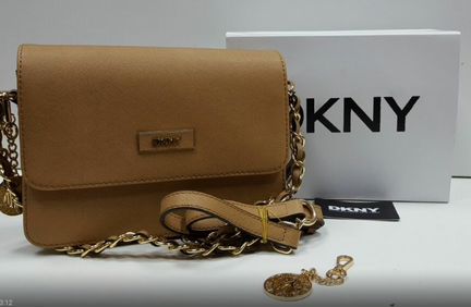 Dkny Сумки Нат Кожа Бежевый Клатч Donna Karan Dkny