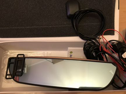 Android автомобильный видеорегистратор зеркало