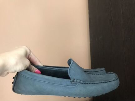 Макасины замшевые рандеву