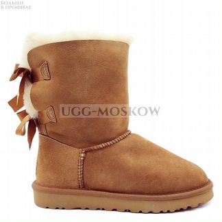 Угги UGG Bailey Bow Chestnut Ар-N042