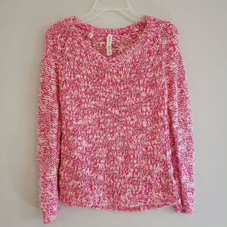 Розовый вязаный свитер. Aeropostale. Майами. Новый