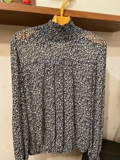 Классическая блуза из шифона