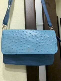 Сумка женская кожаная клатч, кроссбоди