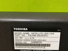 Ноутбук Toshiba Satellite L500-1wr
