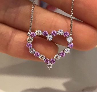 Золотое колье Tiffany & Co Сердце