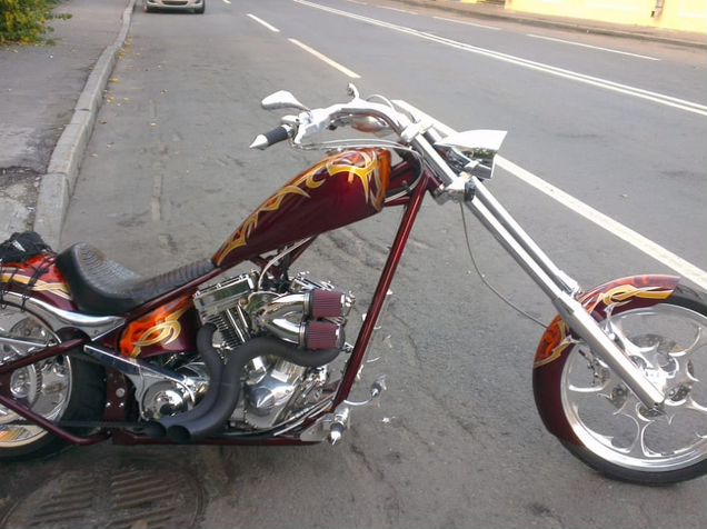 РњРѕС‚РѕС†РёРєР» big Dog Custom