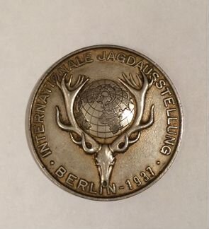 Медаль Международная охотничья выставка 1937