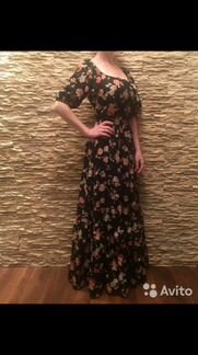 Платье из искуств. шелка