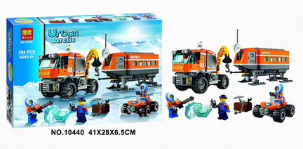Передвижная арктическая станция аналог Lego 60035