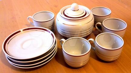 Кофейный сервиз. дфз Вербилки 1970-е СССР