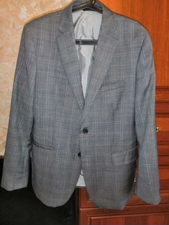 Костюм серый Banana Republic (tailored fit)