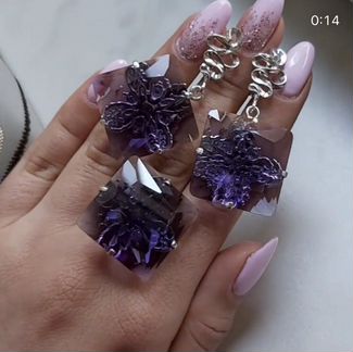 Серебряный комплект 925