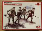Набор для склейки Британская пехота 1914 (1:35)