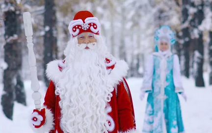 Костюмы Деда Мороза и Снегурочки