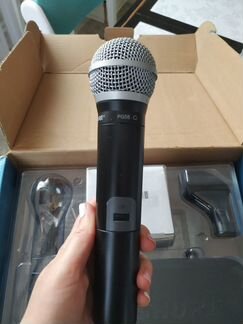 Микрофон Shurе PG58 и пepeдaтчик PGX4