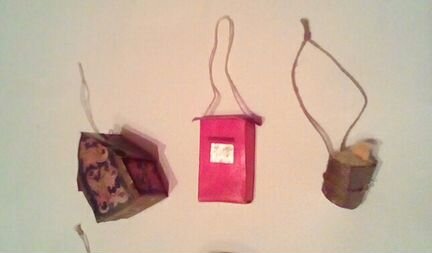 Ёлочные игрушки 1930-40х СССР.Сюрпризницы