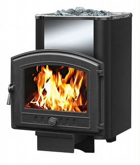 Чугунная печь везувий Сенсация 22 Антрацит (224)