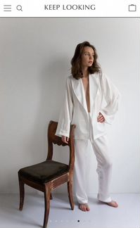 Пижама женская шелковая