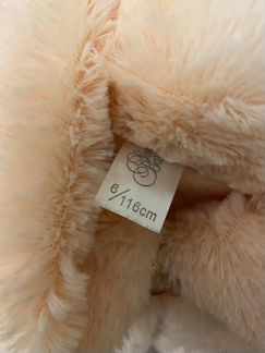 Шуба (полушубок-накидка) нарядная, 116см