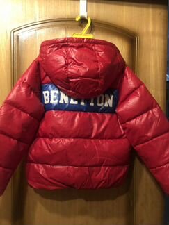 Пуховик Benetton 130 см