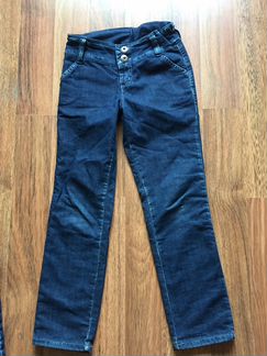 Джинсы тёплые на 8-10 лет