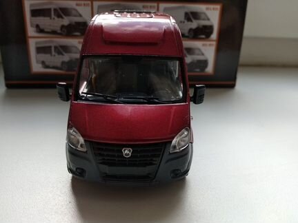 Газель Некст A65R22 микроавтобус, красный Н659