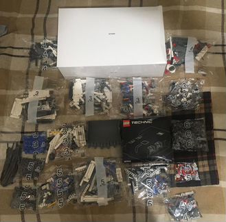 Lego Technic 42100 Экскаватор Liebherr R 9800