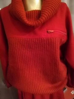 Юбка с кофтой винтаж Германия шерсть