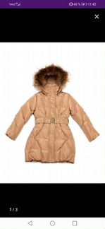 Новое пальто ciao Kids collection зима р. 140