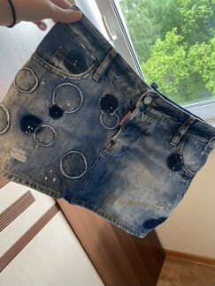 Юбка джинсовая