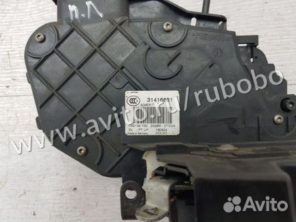 Замок двери передний левый Volvo S80 AS B5254T10