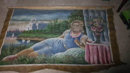 Картина большая холст масло