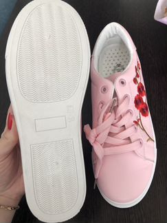 Новые Кроссовки эко кожи