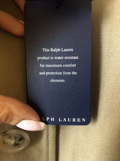 Новый тренч Ralph Lauren оригинал