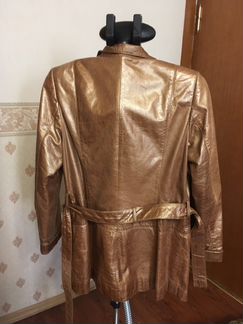 Куртка кожаная